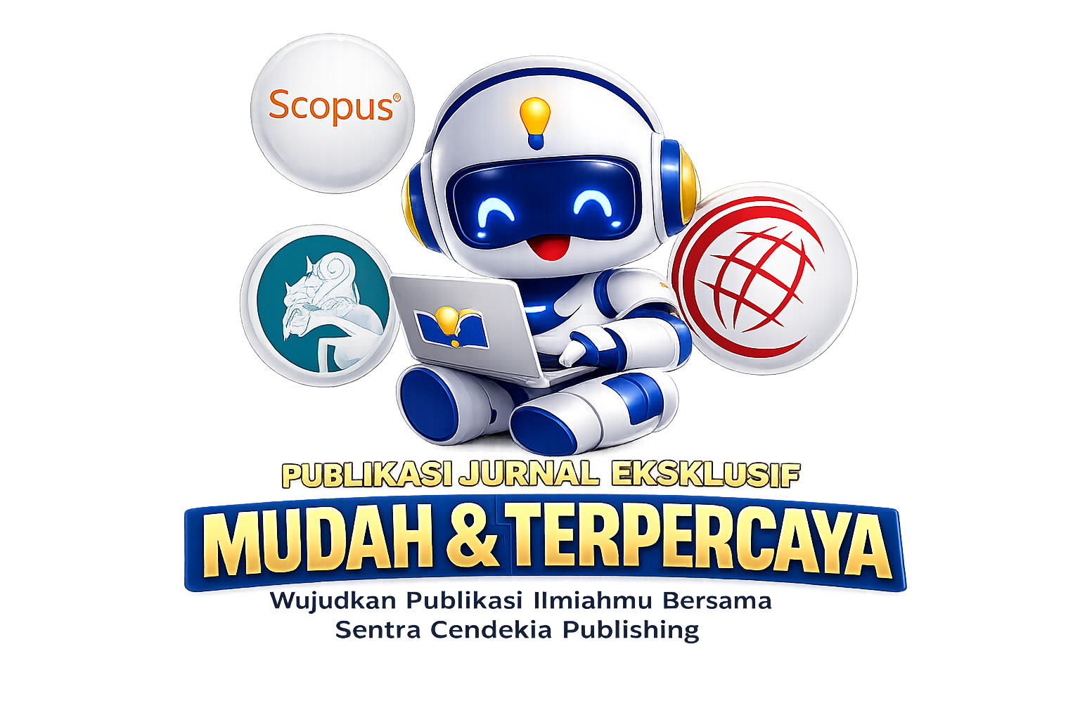 Hero Illustration of Sentra Cendekia Publishing